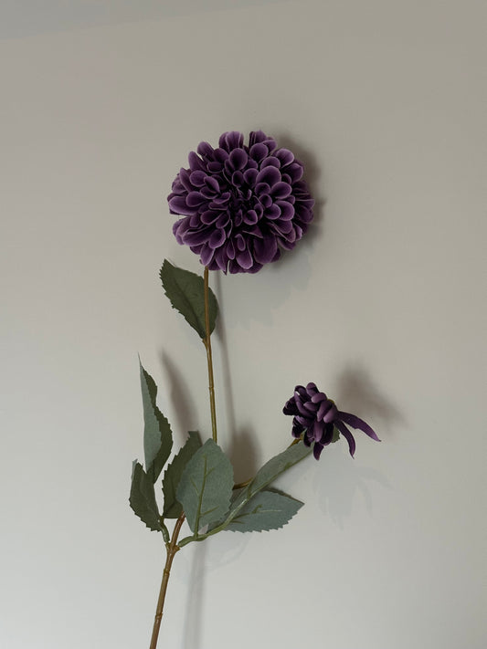 Dahlia paars 65 cm