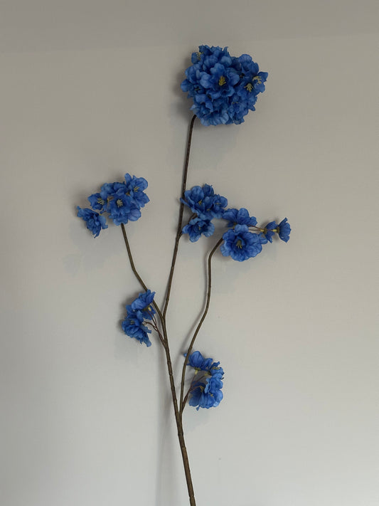 Bloesem blauw 84cm